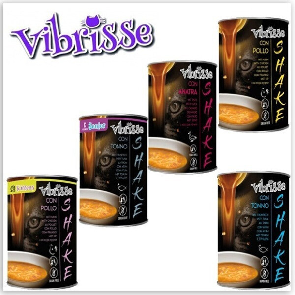 Новинка - консервовані супи для котів VIBRISSE SHAKE фото